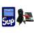 Sup Retro Handheld Game Console, 400 games in 1, blue, with accessories