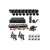 8-camera CCTV security system with DVR, remote control, and accessories