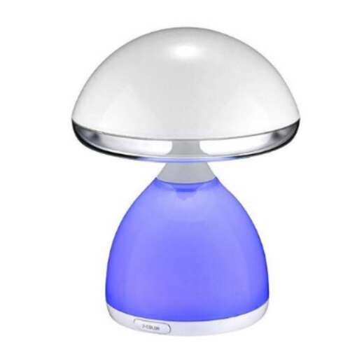 Mushroom Lamp with 7-Color LED Lighting