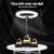 32cm Wide Range Selfie Ring Light with Tripod Stand, 3 Phone Holders, Adjustable Brightness