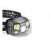 LED headlamp with motion sensor, 8 lighting modes, waterproof, adjustable, black