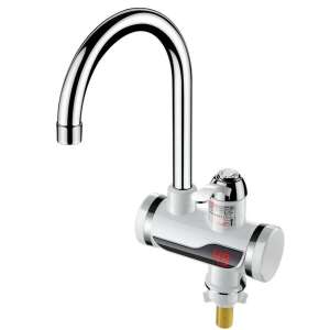 Durchfluss-Warmwasserbereiter-Wasserhahn mit LED-Anzeige an der Unterseite 40236382
