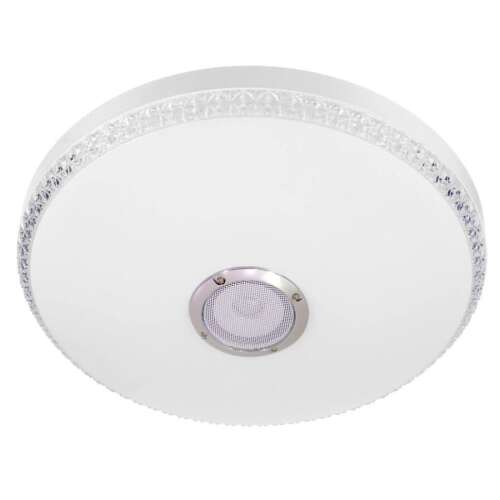 Bluetooth-Deckenleuchte, RGB-Farblautsprecher mit Fernbedienung, R15, 50 cm Durchmesser