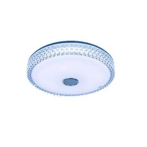 Bluetooth stropná lampa s RGB farbou a reproduktorom, ovládaná diaľkovým ovládačom a smartfónom - Lampy&osvetlenie