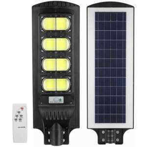 Solar-Straßenleuchte 800W, 8 COB LED-Paneele, mit Fernbedienung, Bewegungssensor