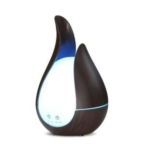 Irisz Aroma Diffusor mit 7-farbiger LED-Beleuchtung, Dunkelbraun - Diffusor