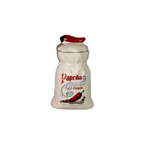 Paprika, zsák díszporcelánban (Kalocsai)