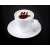 Cappuccino z wzorem łapy z cynamonu, wykonany za pomocą szablonów do kawy