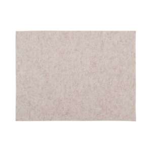 FELTO bézs filc alátét, 33x45cm - Tányéralátét