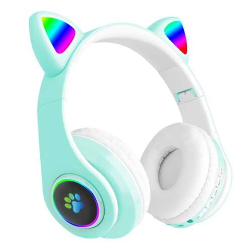 Cat Vezeték Nélküli  Fejhallgató Bluetooth 5.0 Zöld