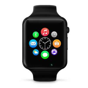 A1 Smartwatch so SIM kartou v maďarskom jazyku Čierna