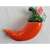 Red paprika in a porcelain pepper shape, 50g, Kalocsa, Hungary