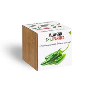 Jalapeno Chili Paprika Anzuchtset, Holzkasten, Eigene Chili-Pflanzen Züchten - Pflanzenanbau