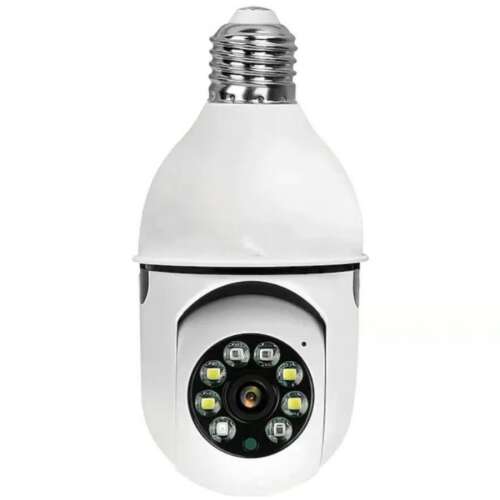 Full HD Wifi IP Security Camera with E27 Bulb Base, 2MP