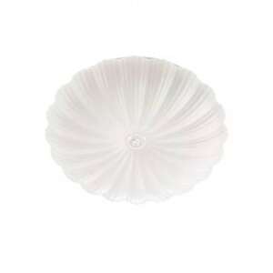 White shell ceiling lamp with remote control, 3 color temperatures - Lamp & Lighting