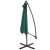 Umbrelă de soare suspendată, 2,7 m, verde 44057050