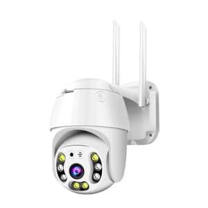 Sumker Smart IP Kamera, kültéri, wifis, éjjellátó, mozgásérzékelő, riasztás, FullHD 40396463 Otthon & Kert