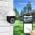 ICSee PTZ security camera, view every corner, remote control rotation via your phone, 270° horizontal, 90° vertical rotation