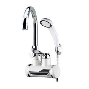 Instant Electric Water Heater Faucet with LED Display and Shower Head - Nonbrand Faucet