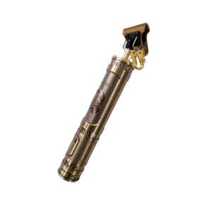 Daling cordless hair and beard trimmer, gold color, T-blade, professional hair clipper - Beard Trimmer