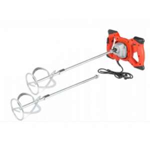 Electric Mortar Mixer, 2650W, with two mixing paddles - Construction & Renovation