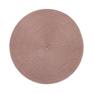 Kerek világosbarna AMBIENTE alátét, 38cm átmérő - Tányéralátét
