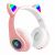 Cat Wireless Illuminated Headphones Bluetooth 5.0 Pink 65561438