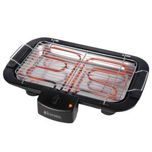 Zürichberg electric grill, 2000W, black, indoor grilling, tabletop grill - Tabletop Grill and Waffle Maker