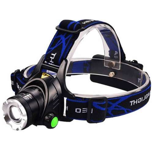 Rechargeable Headlamp with Waterproof Battery
