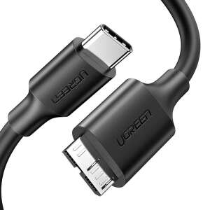 UGREEN USB-C - micro-USB 3.0 kábel, 1m (fekete) 110797518 - Ugreen