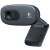 Logitech C270 HD 720p webcam with built-in microphone, black