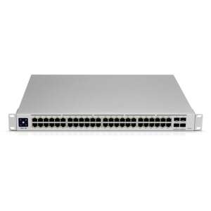 UBiQUiTi USW-PRO-48-POE Switch 48x1000Mbps (POE+) + 4x10000Mbps SFP+, Menedzselhető, Rackes - USW-PRO-48-POE 39750175 