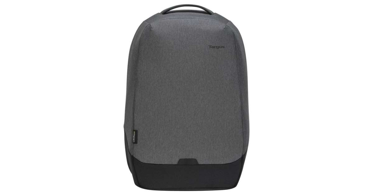 Targus notebook backpack tbb58802gl, cypress 15.6" security backpack  with ecosmart® - grey TBB58802GL