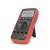 Maxwell MX 25303 True RMS Digital Multimeter with temperature measurement, red