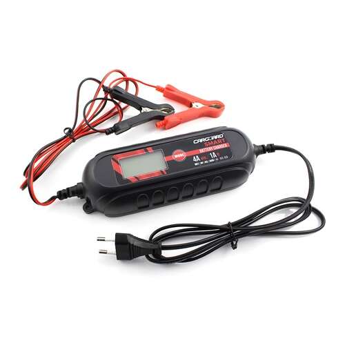 Cargixard Încărcător inteligent pentru baterie, 4A / 1A, 6V-12V, încărcător pentru baterie auto