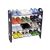 Praktikus 12-Pair Shoe Rack Organizer filled with shoes
