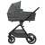 Maxi-Cosi Oxford Sense carrycot side view, grey