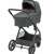 Maxi-Cosi Oxford Sense carrycot on stroller frame, grey