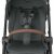 Close-up of Maxi-Cosi Oxford stroller seat with harness and bumper bar