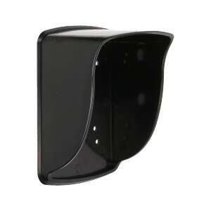 Osłona ochronna zamka do drzwi OR-ZS-802, czarna, odporna na warunki atmosferyczne - Drzwi