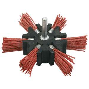 Verto Schleifbürste mit Schaft 100 mm - 62H720 110960093 - Zubehör für Schleifmaschinen