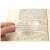 Magnifying sheet for reading, showing text through the lens
