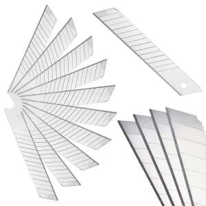 VG-11296 - Cserélhető sniccer pengék, 18mm-es, 10db-os készlet 110965500 - Verk Group