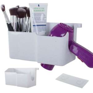 VG-24125 - Kozmetikai fali tartó, 11x21x11,5 cm, szürke 110965872 - Verk Group