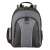 Targus Essential 15.4-16 inch laptop backpack, black and grey, front view