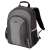 Targus Essential 15.4-16 inch laptop backpack, black and grey, side view
