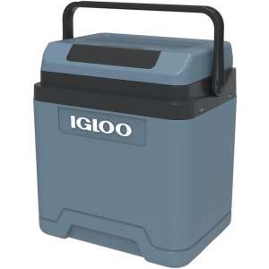 Igloo IE27 DC elektromos hűtődoboz, kék, 27 liter, autós hűtő, kemping hűtő - Igloo