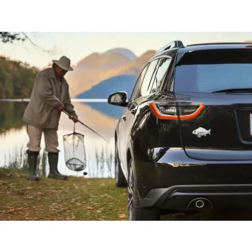 Delphin carp 3d matrica króm-króm