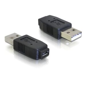 DeLock Adapter USB micro-A+B female to USB2.0-A male (65029) 135437569 - Delock