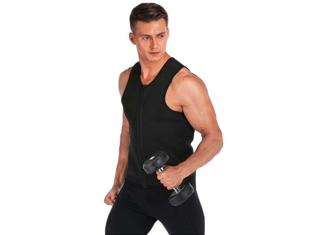 Men's Neoprene Fitness Shirt for Weight Loss XL